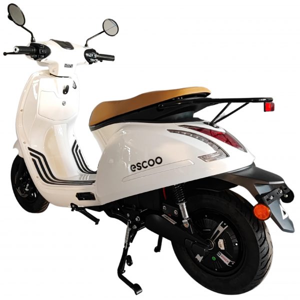 ESCOO Elektrische scooter wit BOSCH